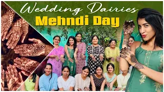 Mehndi Day With My Family 🫶🏻💞 #nikhilnisha #nikhilnishavlogs #nidhu | Nikhil Nisha Vlogs