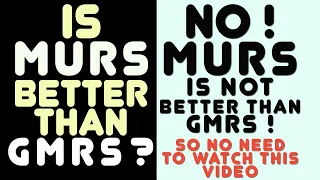 TRUTH REVEALED! Is MURS Better Than GMRS? MURS vs GMRS vs FRS - Which Is Better? GMRS or MURS?