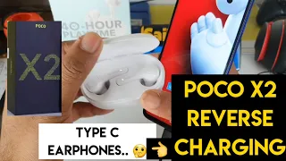 Poco x2 reverse charging Bluetooth case support test