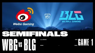 BLG vs. WBG - Game 1 | SEMIFINALS Stage | 2023 Worlds | Bilibili Gaming vs Weibo Gaming  (2023)