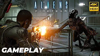 ALIENS FIRETEAM Gameplay New Alien Survival Shooter Game 2021 Edge Clips