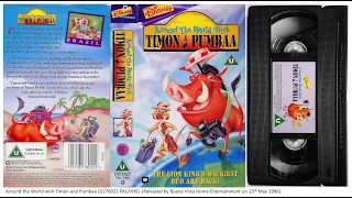 Around the World with Timon and Pumbaa (13th May 1996 - UK VHS)