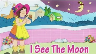 I see the moon English nursery rhymes #video for kids#yt video#the moon poem for kids# English poem