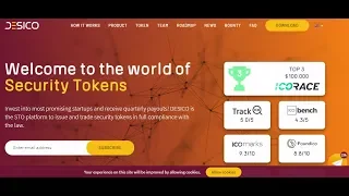 DESICO :ОБЗОР ICO. платформа для выпуска, покупки и продажи токенов