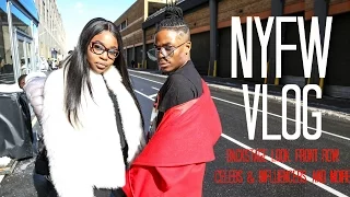 NEW YORK FASHION WEEK VLOG | GLIMPSE BACKSTAGE AND FRONT ROW VIEW