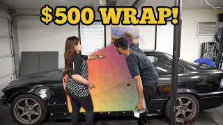 OUR FIRST TIME WRAPPING A CAR...this is how it went!  Part 1: Prep, Learning, NEW PARTS!