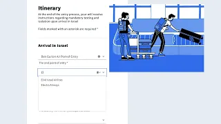 Updated: How to fill out the Pre-flight Traveler Entry Declaration Form for Israel Travel