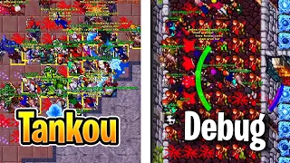 Tankando em RP 486, Players morrendo para debug na war - Tibia #GameLab