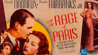 The Rage of Paris (1938) | Full Movie | Danielle Darrieux, Douglas Fairbanks Jr., Mischa Auer