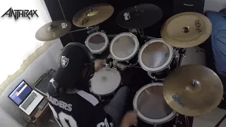 ANTHRAX - INDIANS drumcover (GoPro)