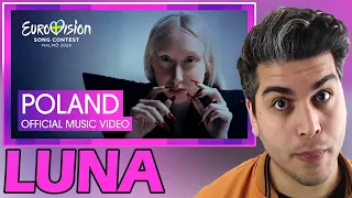 LUNA - The Tower | Poland 🇵🇱 | Official Music Video | Eurovision 2024 REACTION | TEPKİ