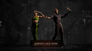 Mortal Kombat 1 (PS5) Johnny Cage (Sonya Kameo) HARD Klassic Tower- No Matches/Rounds Lost