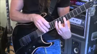 Chris Broderick of Megadeth insane 2-handed tapping. July, 2013