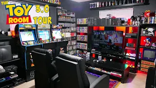 Unveiling The ULTIMATE MAN CAVE! The Toy Room Tour February 2021 (My Toy & Video Game Collection)