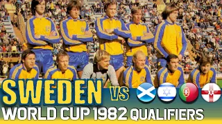 Sweden World Cup 1982 Qualification All Matches Highlights | Road to Spain