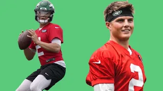 Zach Wilson CONTINUES TO DOMINATE at Jets practice