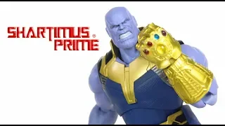 SH Figuarts Thanos Avengers Infinity War Movie 6 Inch Import Bandai Tamashii Nations Figure Review