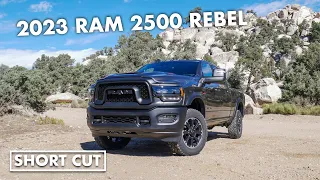How the new 2023 Ram 2500 Rebel is different from the Power Wagon (but it's still really similar)