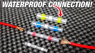 How To Make A WATERPROOF Wire Solder Connection! EASY DIY Solderstick