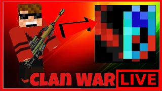 Fun Clan War Live Stream! PixelGun3D)(Help Us!)