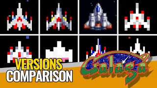 GALAGA 🚀 VERSIONS Comparison ▶ EVOLUTION through its PORTS