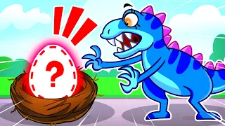 Where is Dino Egg?! Playing Dinosaurs Song 🤩 Kids Songs & Nursery Rhymes by VocaVoca Berries