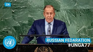 🇷🇺 Russian Federation - Minister for Foreign Affairs Addresses UN General Debate (English) | #UNGA