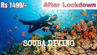 SCUBA DIVING IN GOA 2021 AT Rs 1499 ONLY  | WATER SPORTS IN GOA | Parasailing,Jet Ski, Banana Ride