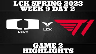 DK vs T1 - Game 2 Highlights | Week 9 Day 2 LCK Spring 2023 | By Pro Esports Highlights