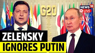 G20 Summit In Bali Live | Zelensky Tells G20 leaders ‘Russia Ukraine War Must End Now’ | News18 Live