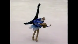 1998 European Championships (ESPN) - Free Dance - Marina Anissina & Gwendal Peizerat FRA