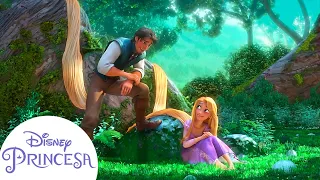 Los mejores Momentos de Rapunzel y Flynn | Disney Princesa