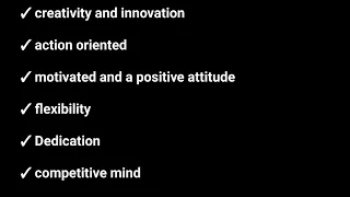 Traits of successful entrepreneurs (ED, @NAISHAACADEMY )