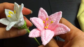 How to Crochet a Rain Lily