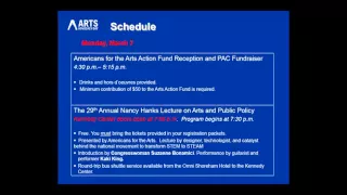 Introduction to Arts Advocacy Day Webinar 2016