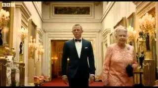 Queen Escorted by Bond to Olympics ceremony