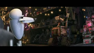 Wall-e Taking eve at home