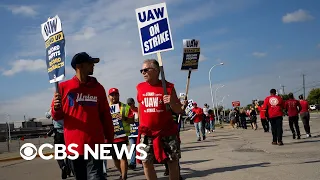 Biden says striking UAW members should get "record contracts" amid record profits