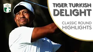 Tiger Woods shoots 63 at 2013 Turkish Airlines Open | Classic Round Highlights