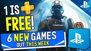 6 NEW PS4/PS5 Games Out THIS WEEK! New FREE PS Plus DAY 1 Game, New Co-op Game, New RPG + More Games