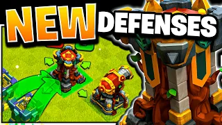 NEW Ricochet Cannon & Multi Archer Towers EXPLAINED!