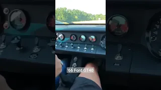 Ford GT40 through gears