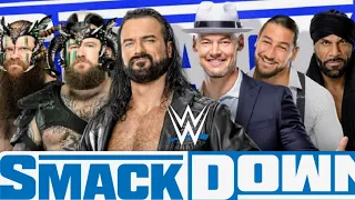 Drew McIntyre & Viking Raiders vs Happy Corbin, Madcap moss & Jinder Mahal : Smackdown