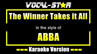 ABBA - The Winner Takes it All | With Lyrics HD Vocal-Star Karaoke