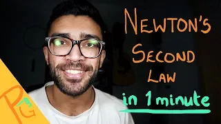 F=ma is wrong?! | Newton's Second Law of Motion Explained in 1 MINUTE