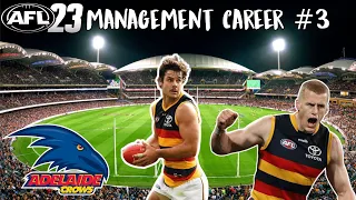 AFL 23 Adelaide Crows Management Career - Episode 3 - Top 8 Hopes & Dreams!!!