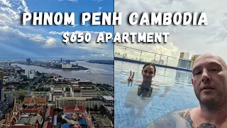 $650 Apartment Phnom Penh Cambodia 🇰🇭