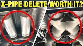 What Does a X-PIPE do to Exhaust Sound?