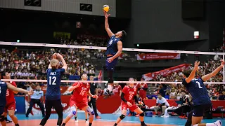 The Most Creative One Hand Sets in Volleyball History (HD)
