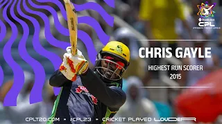 Chris Gayle Hits 430 RUNS During CPL 2015! | Record Breakers